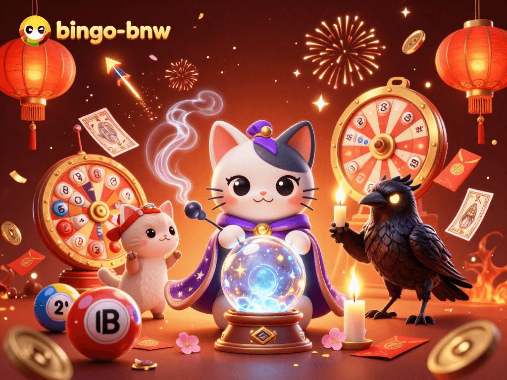 Engage in thrilling gameplay at bingo-bnw with neon bingo cards and lively characters.
