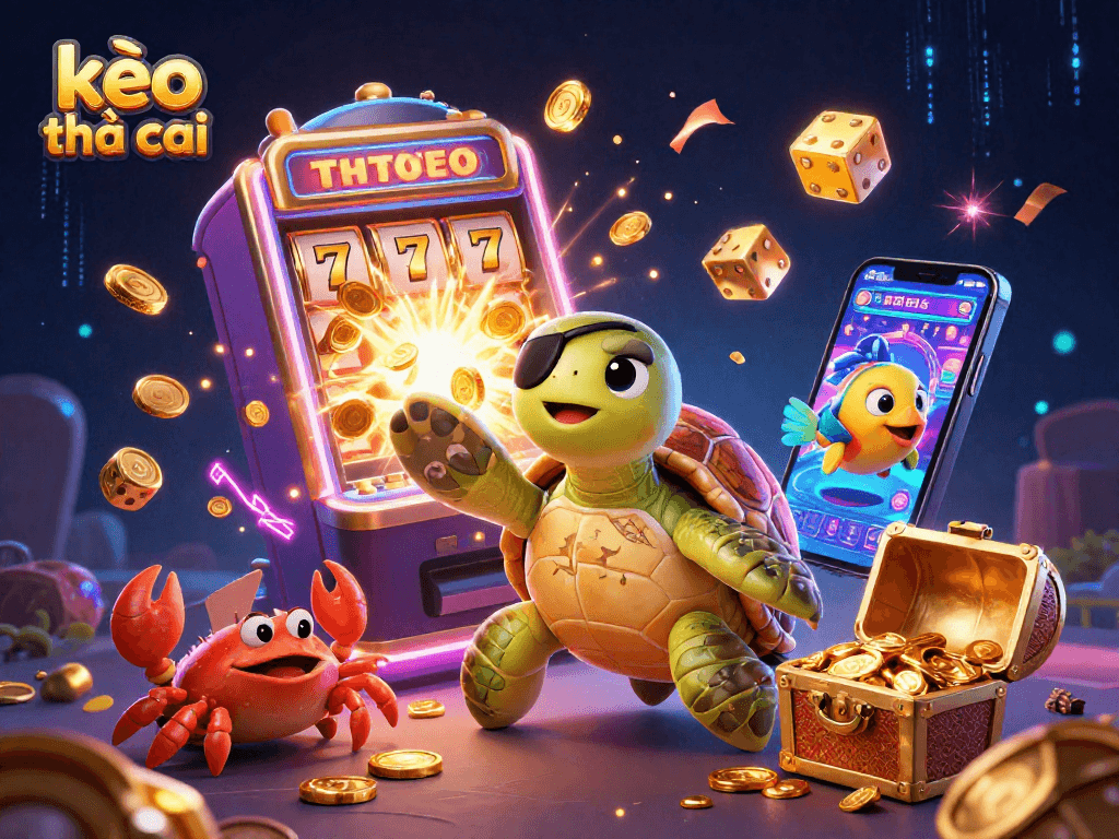 Experience kèo nhà cái with a vibrant 3D pirate-themed casino illustration showcasing dynamic gameplay elements.