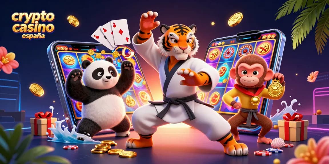 Juega en el crypto casino España con una escena vibrante llena de acción y premios.
