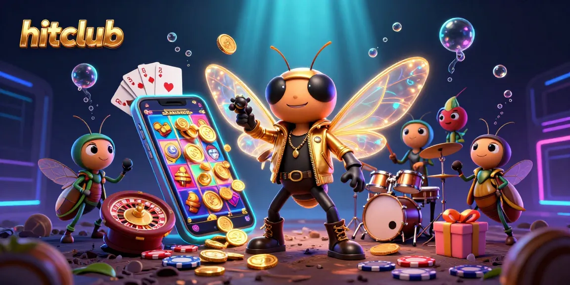 Experience hitclub with vibrant slot games and a dynamic rock star scene bursting with energy.