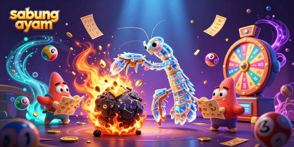 Experience thrilling sabung ayam matches with dynamic visuals and vibrant elements in this engaging illustration.