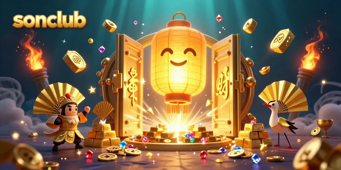 Experience the magical world of sonclub as you engage with dazzling casino games and vibrant characters.