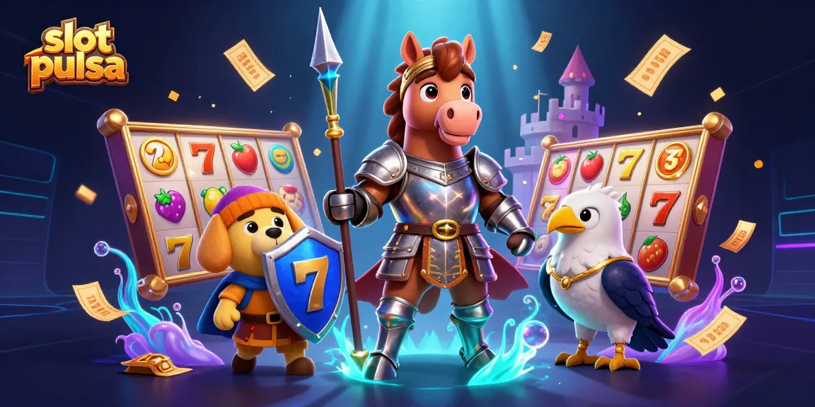 Permainan slot pulsa dengan petualang berani dan hewan peliharaan imut, penuh dengan keseruan.