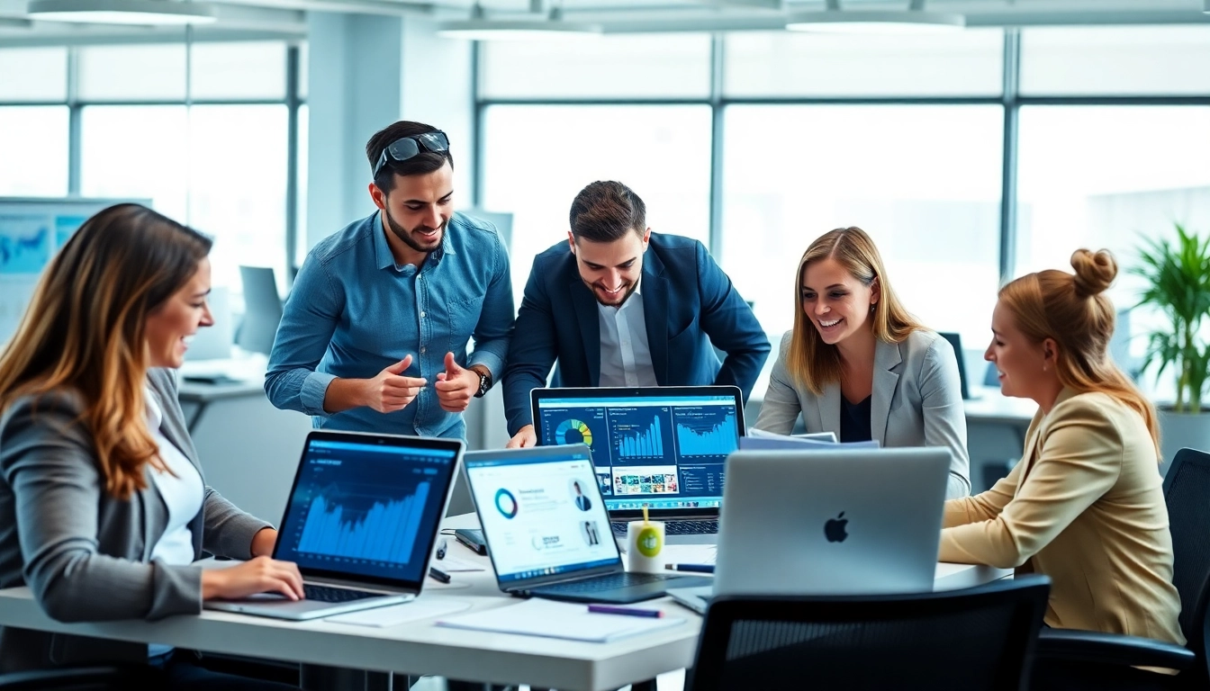 Designing a high-performing Shopify store by a Premium Shopify agency in a collaborative office setting.