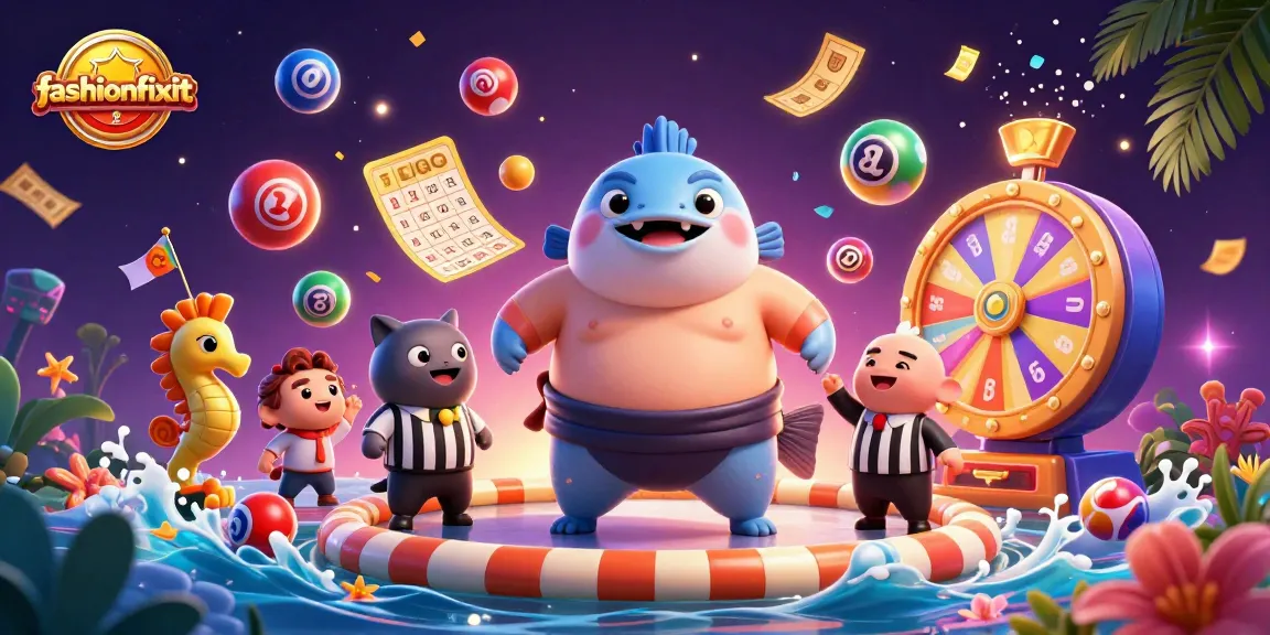 Play exciting games at fashionfixit with colorful lottery balls and festive underwater characters.