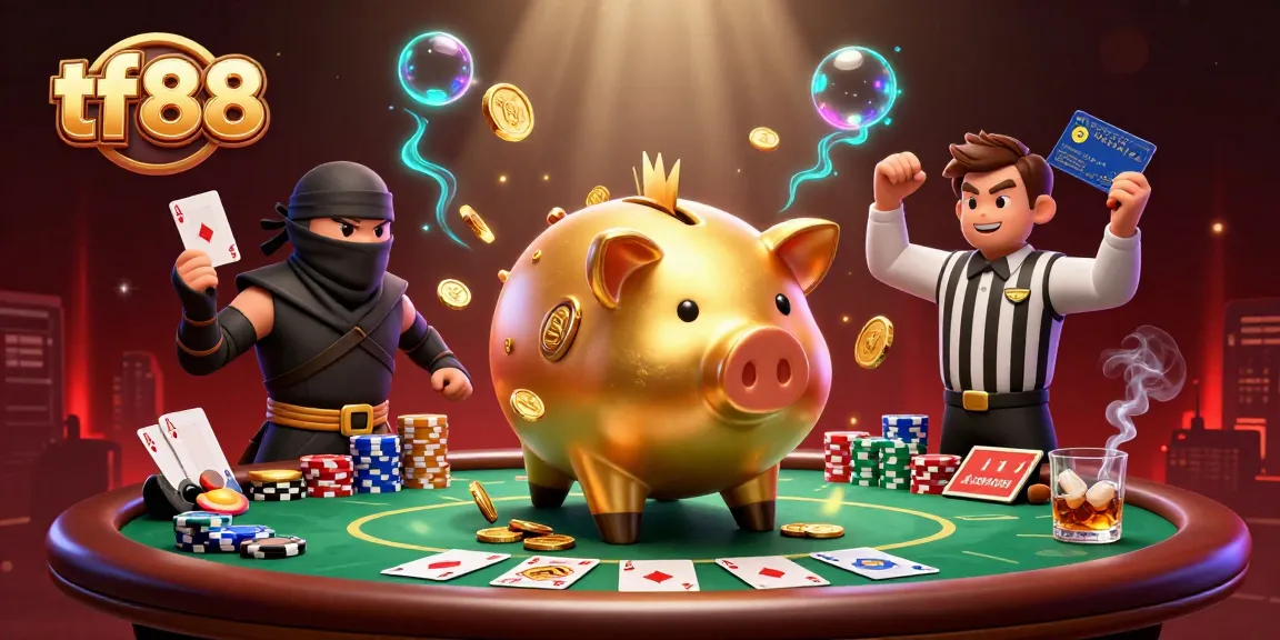 Experience exciting gameplay at tf88 with dynamic casino characters and elements in rich detail.