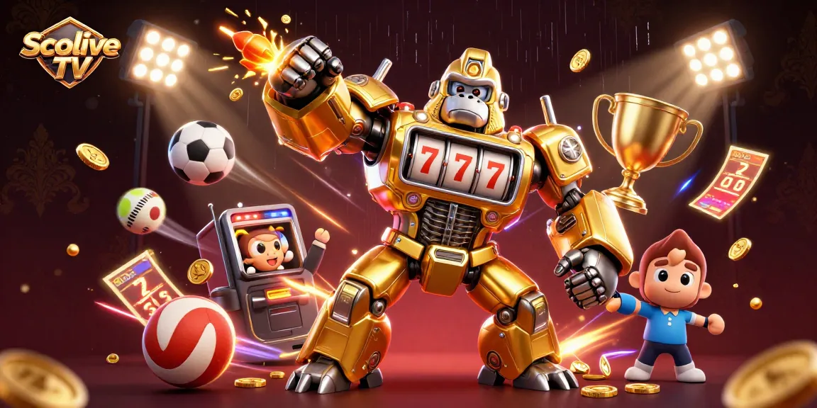 Socolive TV engages gamblers with vibrant sports-themed action featuring dynamic characters and elements.