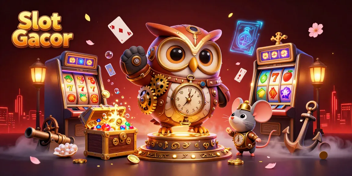 Slot Gacor menggabungkan elemen mesin slot dan pemandangan kasino dengan detail fantastis.