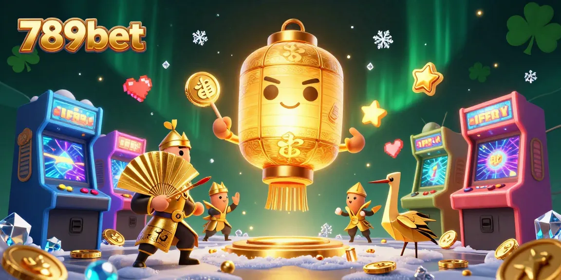 Experience the thrill of winning with 789bet’s vibrant casino atmosphere, showcasing golden lanterns and dynamic gaming.