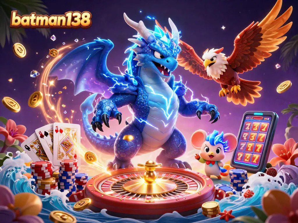 Bet on batman138 and enjoy thrilling gameplay with vibrant casino elements and dynamic characters.
