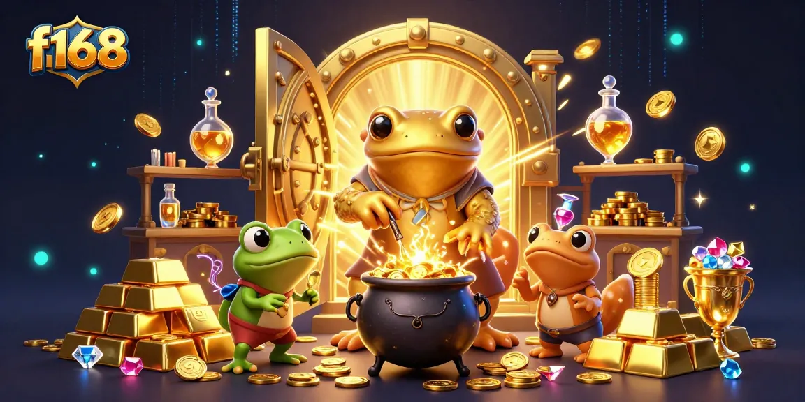 Experience the excitement of f168 as a golden alchemist transforms base metals into riches!