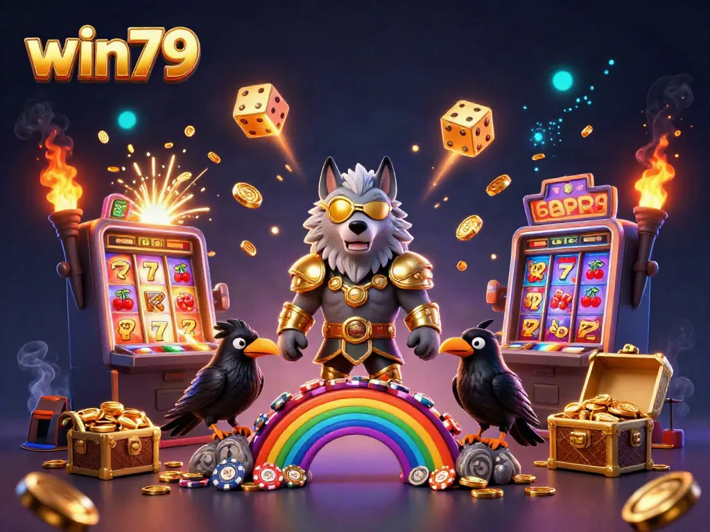 Experience wins with win79 as Odin and his ravens unleash jackpots in a vibrant casino!