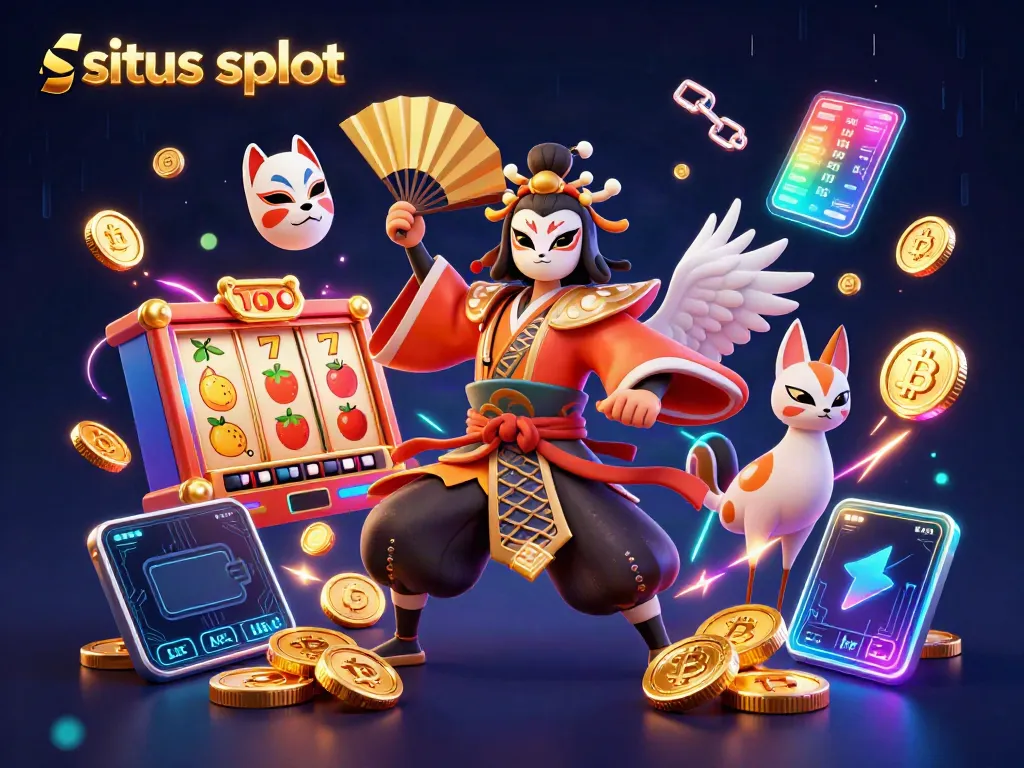 Menangkan jackpot di situs slot dengan ilustrasi mengesankan karakter dan elemen perjudian.