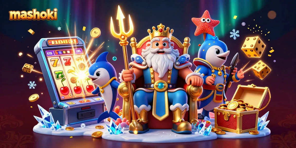 Experience jackpot excitement with mashoki-themed digital casino gaming atmosphere.