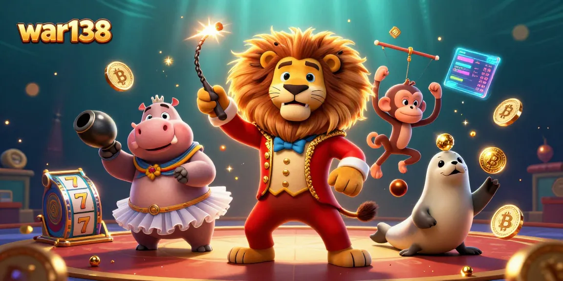 Join the excitement of war138 with thrilling slot action and vibrant circus characters!