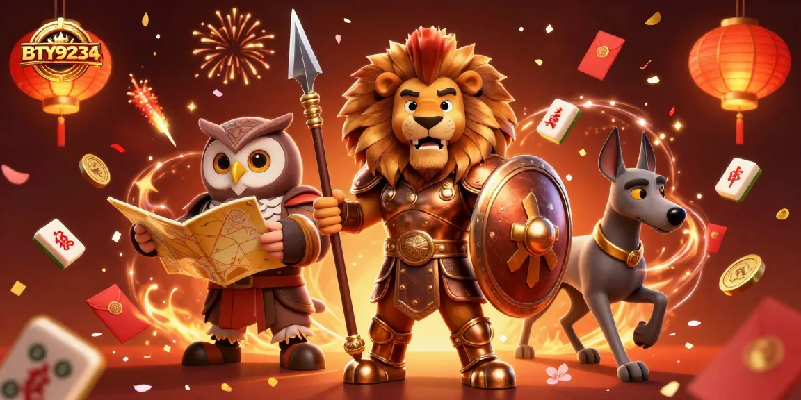 Experience excitement at BTY9234 with a vibrant 3D casino scene filled with action and energy.