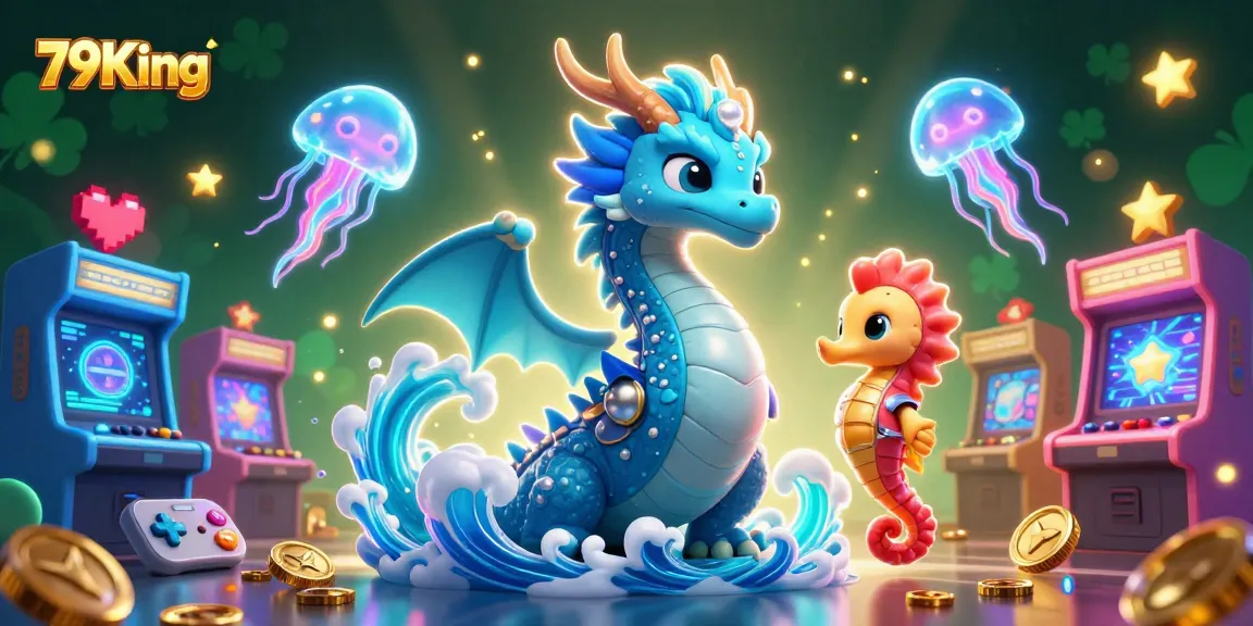 Experience the thrilling excitement of 79King where majestic sea creatures and vibrant game elements collide.