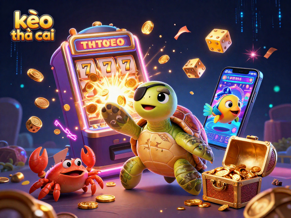 Experience kèo nhà cái with a vibrant 3D pirate-themed casino illustration showcasing dynamic gameplay elements.