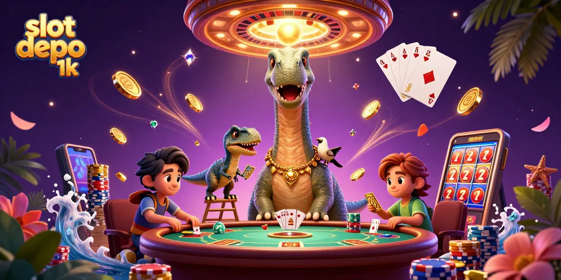 Gali jackpot dengan slot depo 1k, rasakan keseruan bermain di kasino online terpercaya.