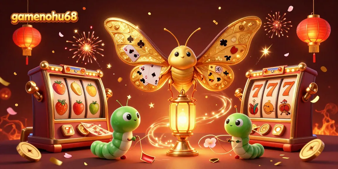 Engage with gamenohu68's exciting casino world portrayed through a vibrant, dynamic scene.