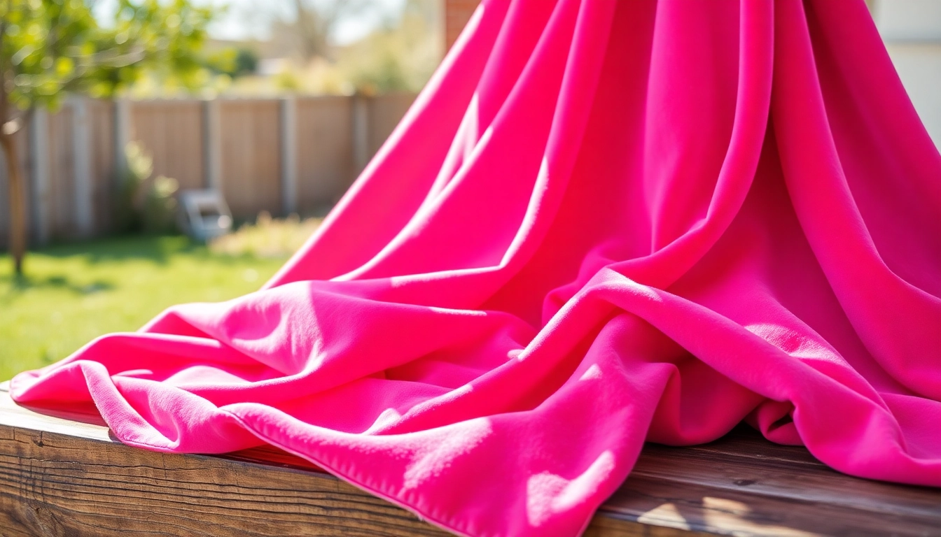 Velours voor carnaavalskleding in levendige kleuren, perfect voor feestoutfits.