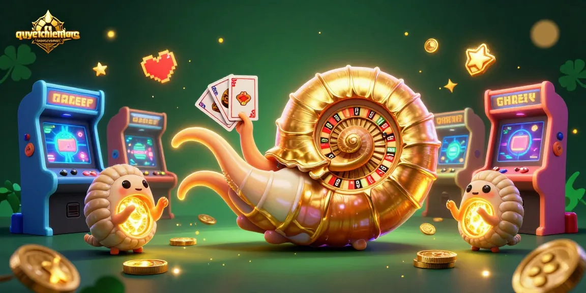 Experience thrilling gameplay in quyetchientienthuong with a giant nautilus roulette and glowing companions.