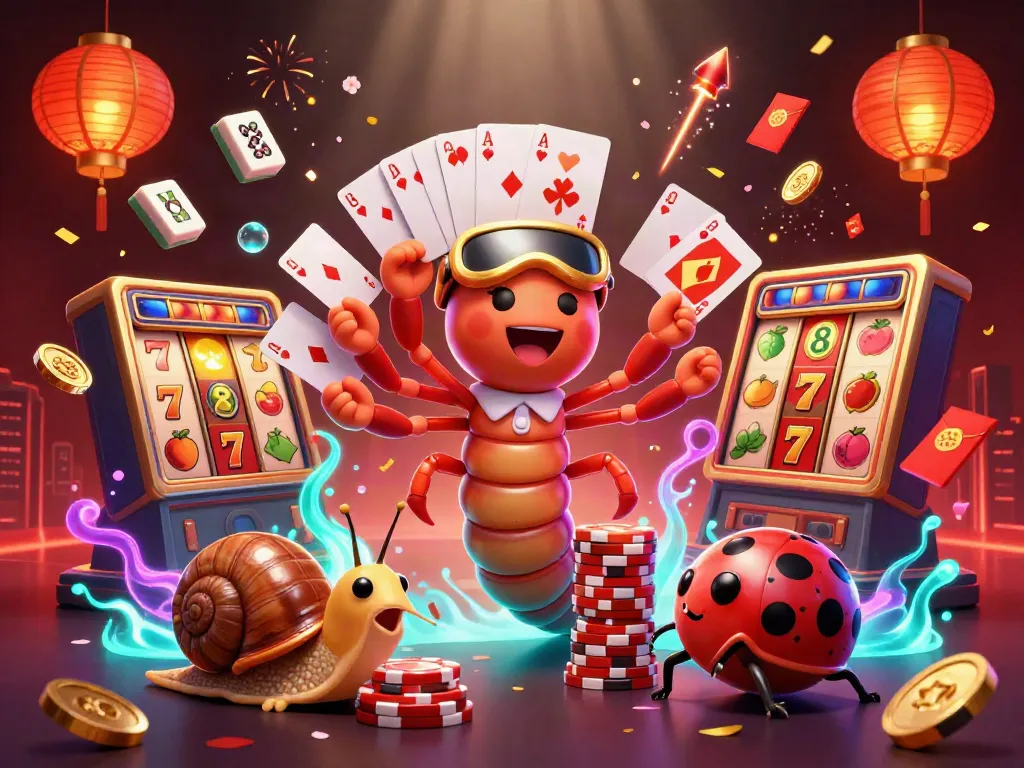 Engage with apigacor88 by exploring vibrant casino action, featuring colorful characters and game elements.