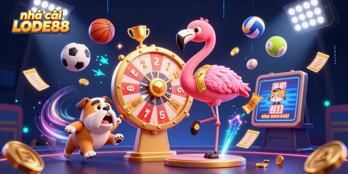 Elevate your gameplay at nhà cái LODE88 with thrilling cash prizes and dynamic sports elements.