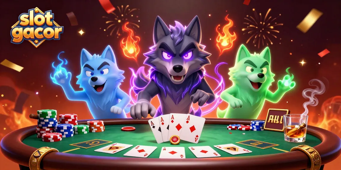 Putaran slot gacor yang menggiurkan dengan karakter 3D mistis dan elemen kasino yang dinamis.
