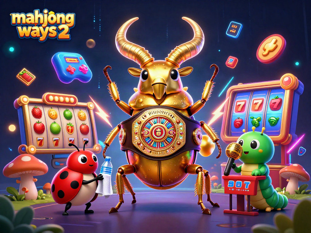 Engage with mahjong ways 2 action through vibrant slot reels and energetic characters in a casino scene.
