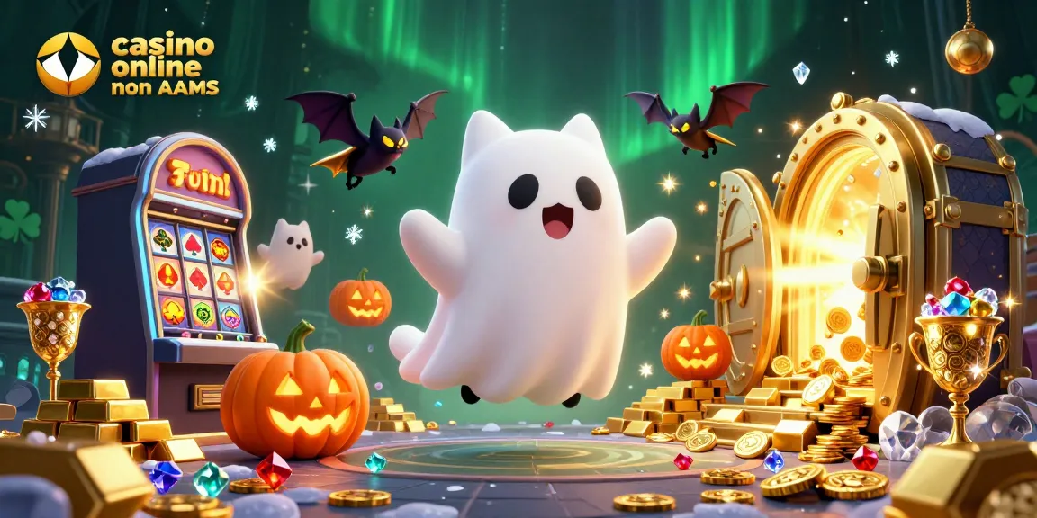 Scopri i migliori casino online non AAMS per un'esperienza di gioco avvincente con il nostro gatto fantasma e il pipistrello.