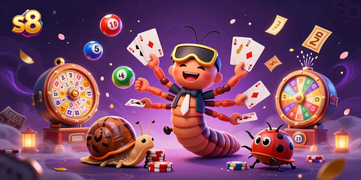 Experience thrilling gambling at s8 with vibrant lottery excitement and unique characters.