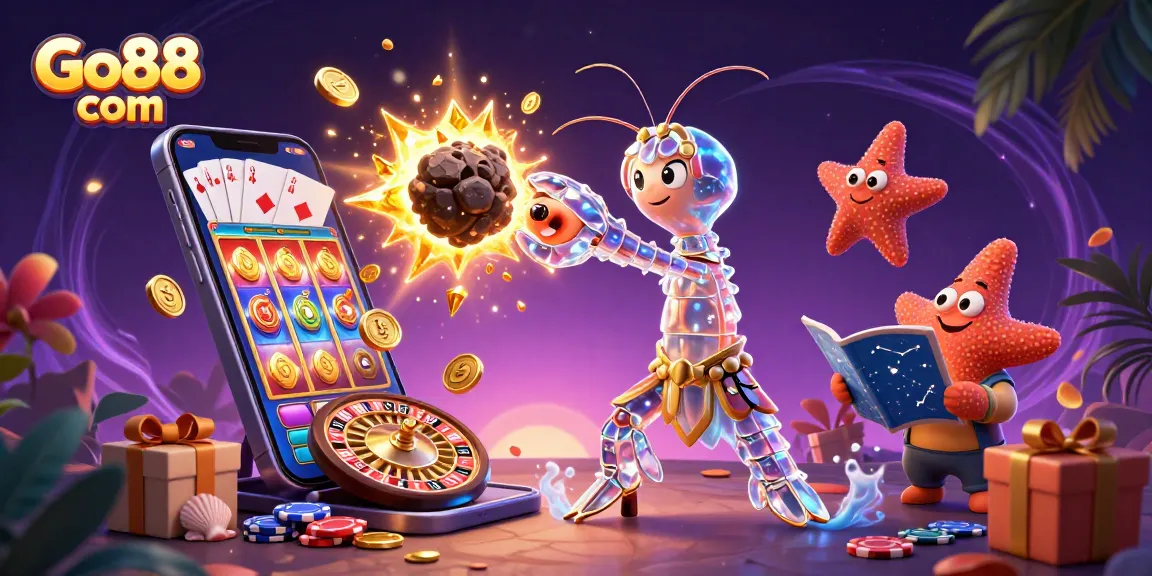 Join Go88 com for an exhilarating experience with game visuals featuring vibrant colors and exciting features in the casino.