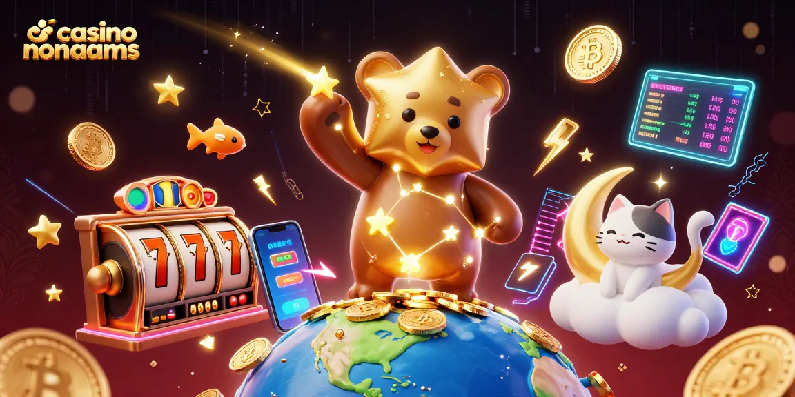 Giocando nei migliori casino non AAMS con simboli di slot e monete d'oro, divertiti e vinci!