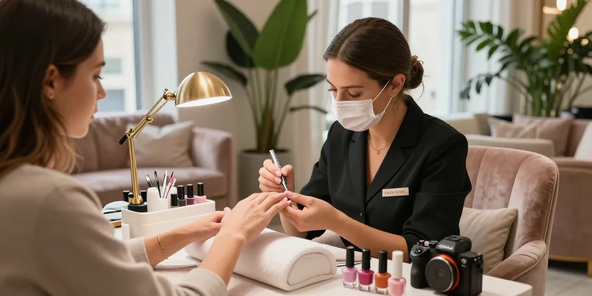 LUXURY12 sebagai pengalaman salon kuku mewah dengan suasana elegan dan layanan berkualitas tinggi.