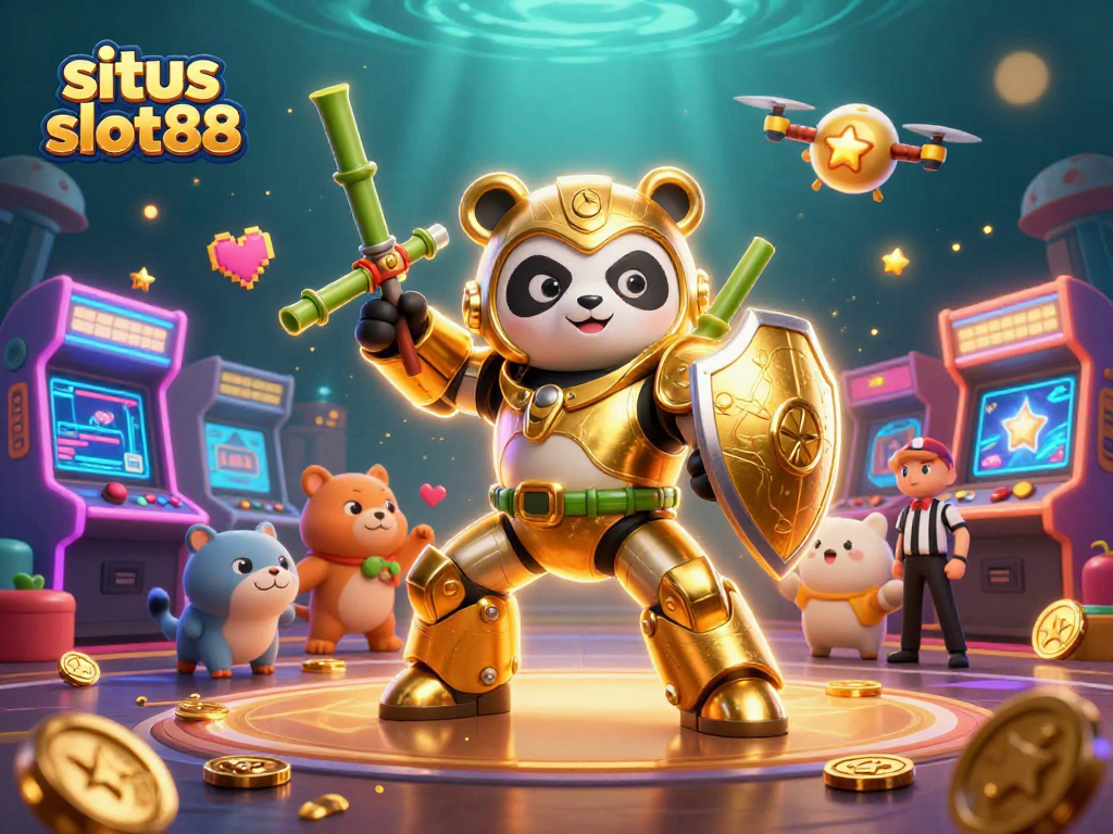Experience thrilling gameplay at situs slot88 with colorful arcade elements and vibrant characters.