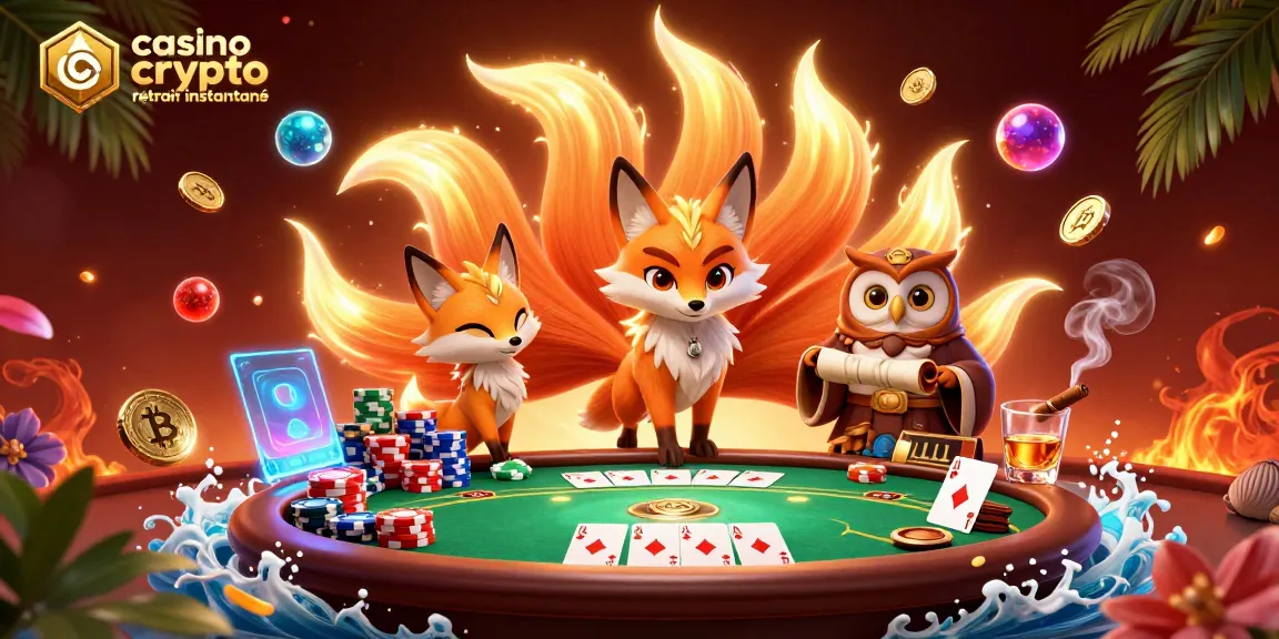Retendez vos gains rapidement avec un casino crypto retrait instantané, découvrez la rapidité des transactions.