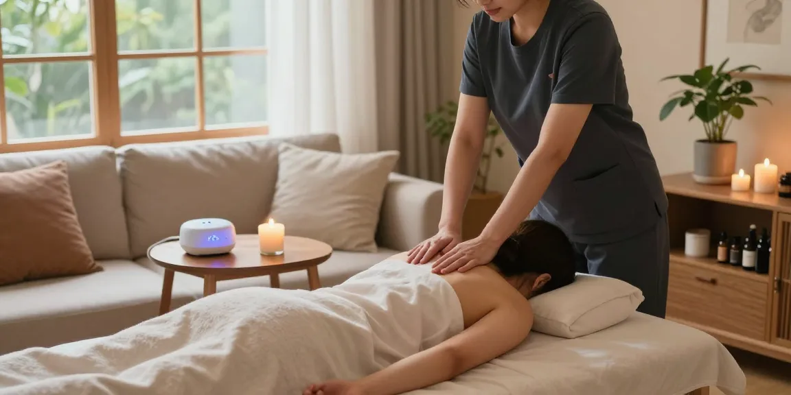 Experience relaxing 하남출장안마 services in a serene home setting with a professional therapist.