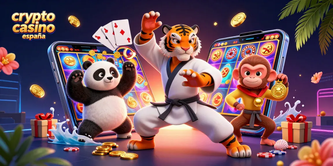 Juega en el crypto casino España con una escena vibrante llena de acción y premios.