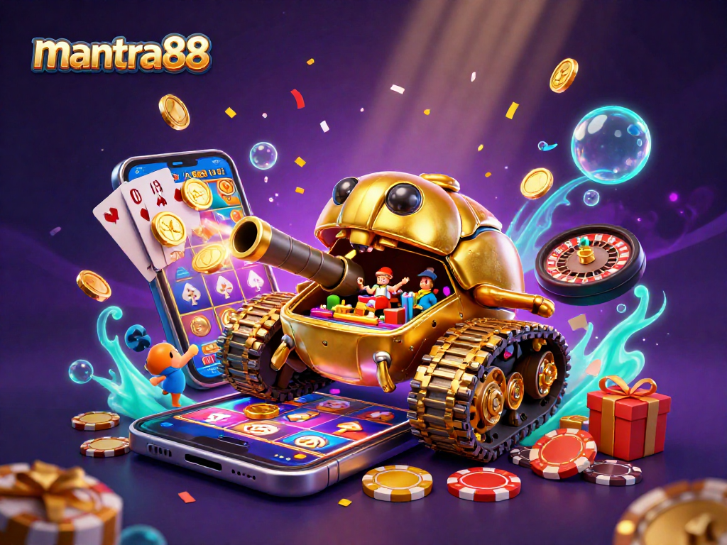 Experience the thrill of winning at mantra88's vibrant digital casino adventure.