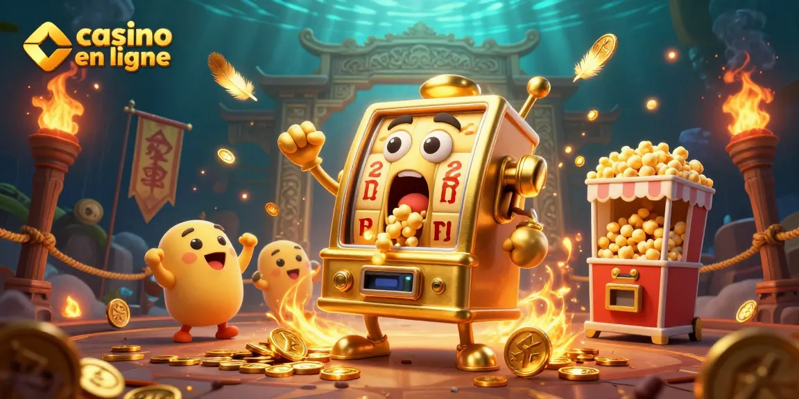 Profitez des jackpots avec notre casino en ligne dynamique et amusant rempli de pièces d'or et de machines divertissantes.