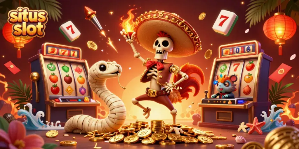 Temukan situs slot yang menakjubkan dengan karakter unik seperti ayam mariachi.