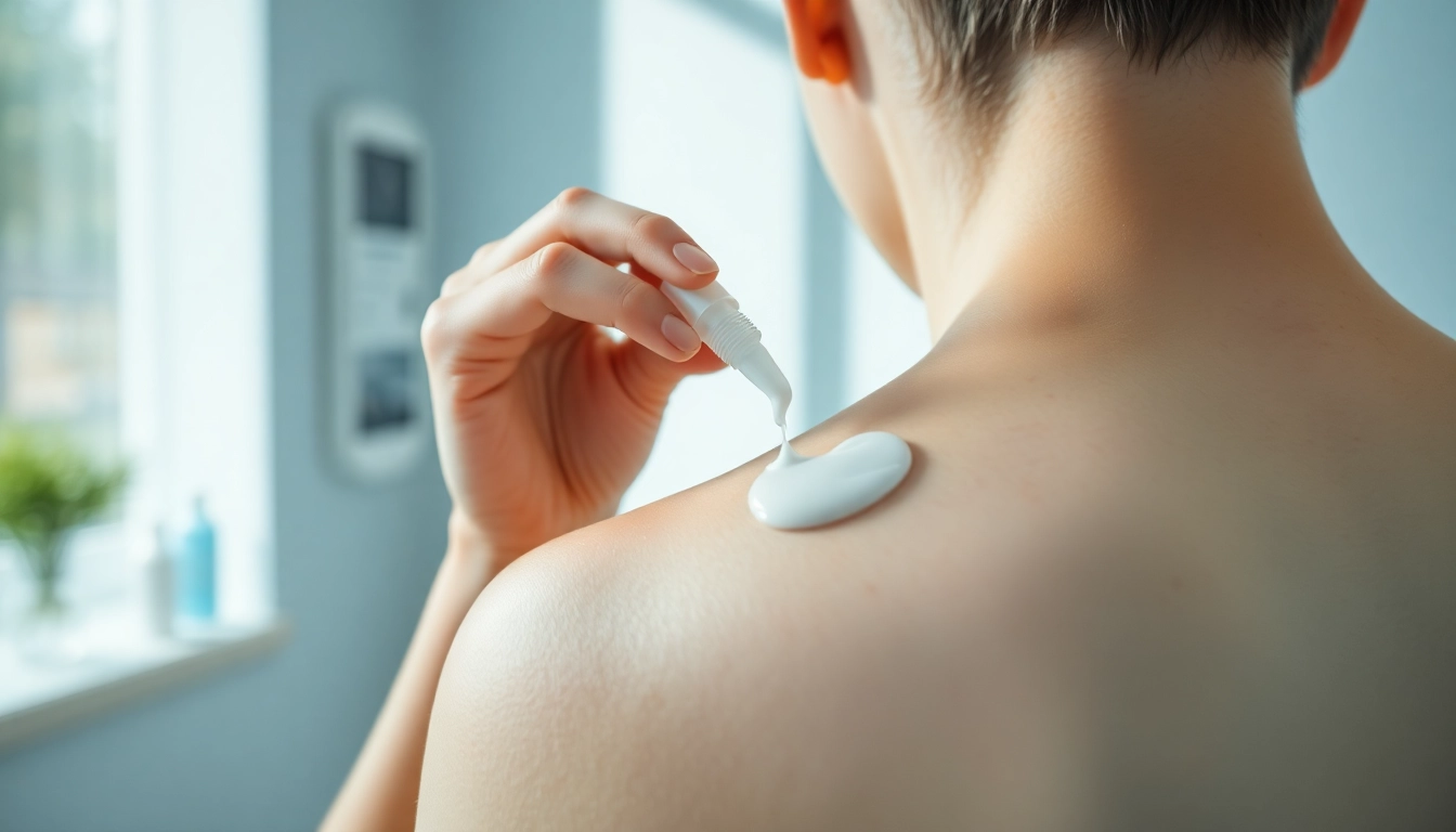 Apply DMSO gel to enhance skin absorption and relieve inflammation.