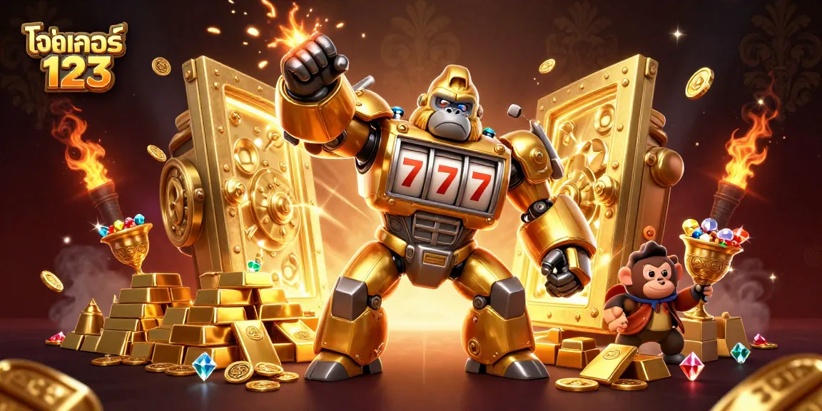 โจ๊กเกอร์123 สนุกกับเกมสล็อตออนไลน์ผ่านระบบทันสมัยและโปรโมชั่นมากมาย