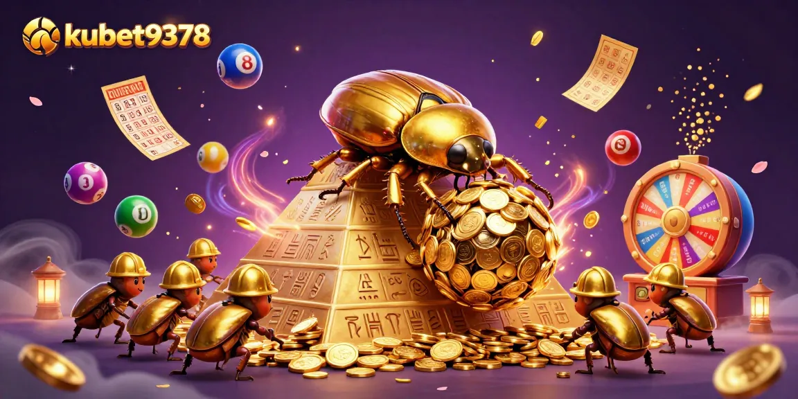 Experience the excitement of kubet9378 with dynamic gaming elements and vibrant illustration.