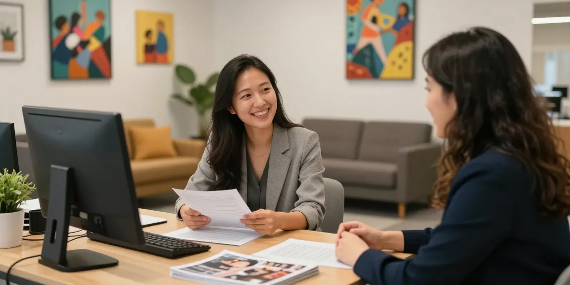 Trusted 오피가이드 service providers assisting clients in a local setting.