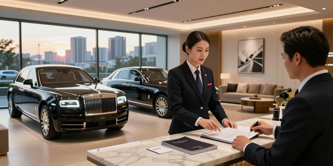 LUXURY 777 menawarkan pengalaman sewa mobil mewah di lingkungan yang elegan dan modern.