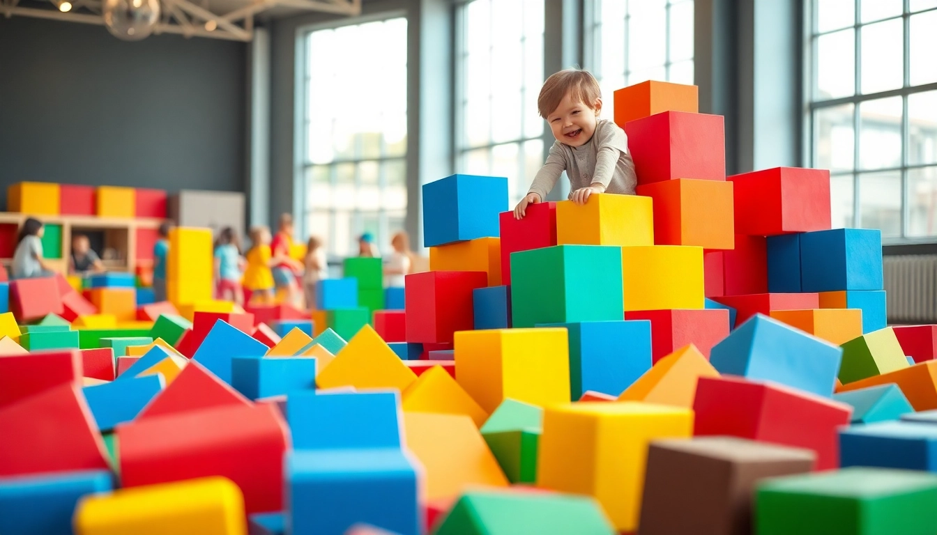 Build creative structures with giant foam blocks for more details on indoor adventures.
