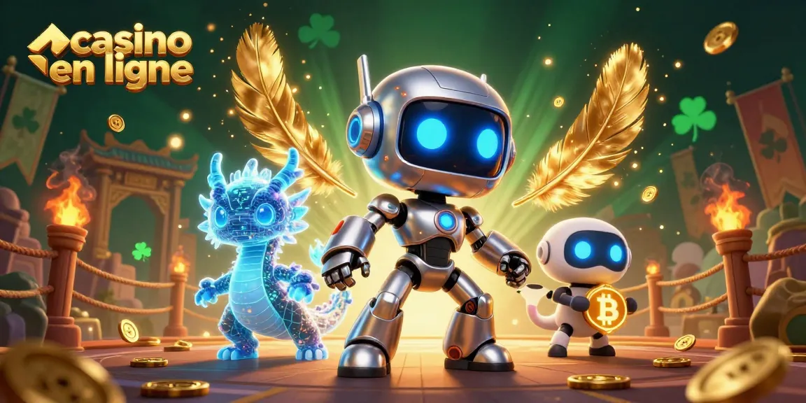 Testez le casino en ligne avec des éléments de jeu animés et des personnages futuristes captivants.